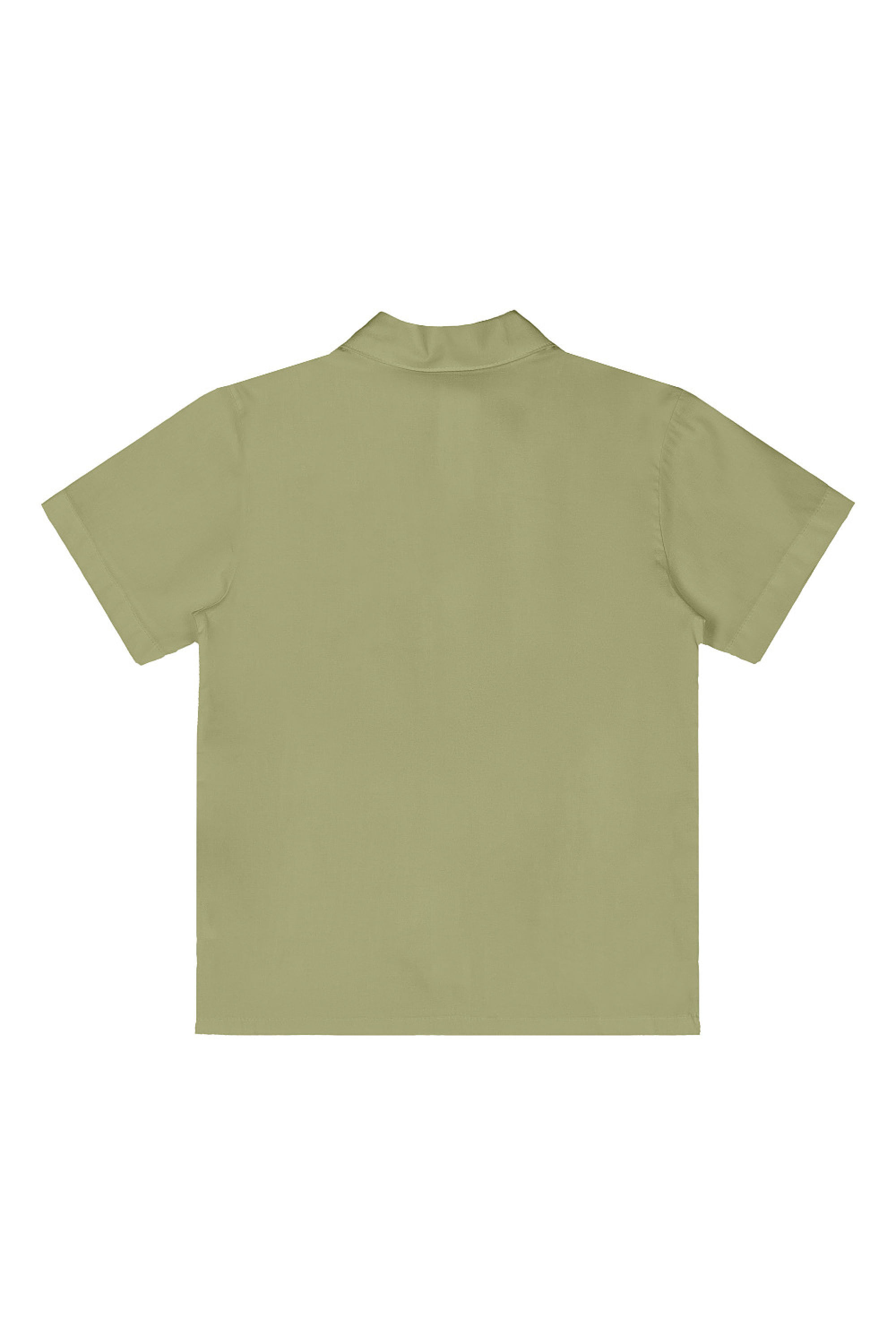 Camisa Infantil Menino em Tricoline com Elastano (Verde Claro) Quimby - Imagem 21